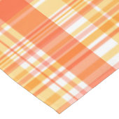 Nappe Plaids jaunes oranges Country (Angle)
