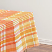Nappe Plaids jaunes oranges Country (In Situ)
