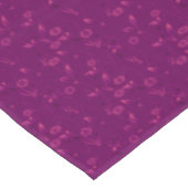 Nappe Plain floral pattern retro burgundy (Angle)