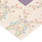 Nappe Plaine à motifs floraux (Angle)
