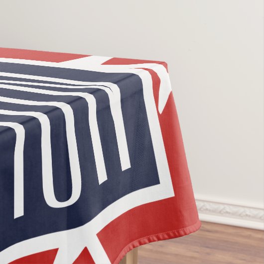 Nappe Plan blanc Funky Red Blue Pilot Aviation (In Situ)