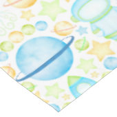 Nappe Planètes bleues Astronaute spatiale (Angle)