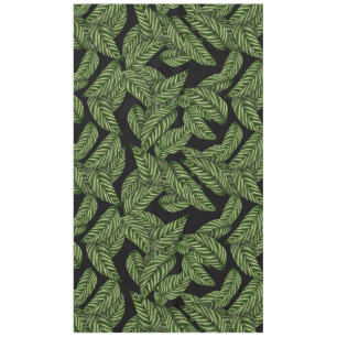 Nappe Plante de feuille tropicale moderne Imprimer