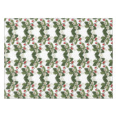 Nappe Plante de fraise rétro avec perruques d'or (Devant (Horizontal))