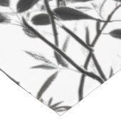 Nappe Plante en bambou noir et blanc (Angle)