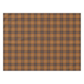 Nappe Plaque de tartan orange foncé (Devant (Horizontal))