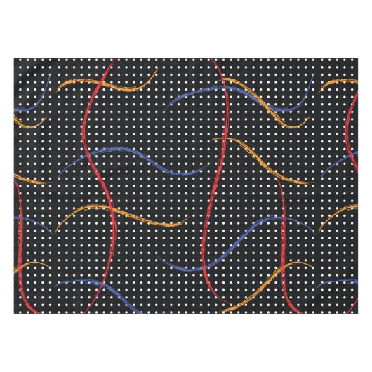 Nappe Plaque et points de peinture rétro (Devant (Horizontal))