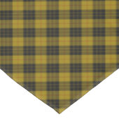 Nappe Plaque noire jaune tartan MacLeod (Angle)