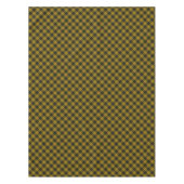 Nappe Plaque noire jaune tartan MacLeod (Devant)