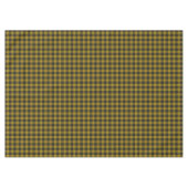 Nappe Plaque noire jaune tartan MacLeod (Devant (Horizontal))