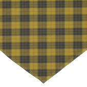 Nappe Plaque noire jaune tartan MacLeod (Angle)