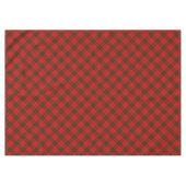 Nappe Plaque rouge vert tartan MacDougall (Devant (Horizontal))