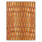Nappe Plaques rectangulaires marron-orange sculptées et (Devant)