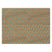 Nappe Plaques rectangulaires sculptées et tachées, cyan  (Devant (Horizontal))