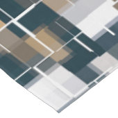 Nappe Plat blanc noir Brown or bleu moderne (Angle)