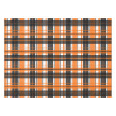 Nappe Plat blanc orange noir d'Halloween (Devant (Horizontal))