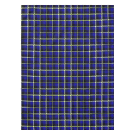 Nappe Plat bleu foncé, noir et jaune (Devant)