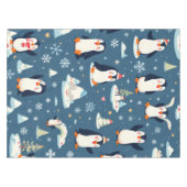 Nappe Playful Penguin Pattern (Devant (Horizontal))