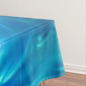 Nappe Plume Abstrait Bleu Vert (In Situ)