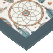 Nappe Plumes de dragueur de pastel autochtone tribal (Angle)