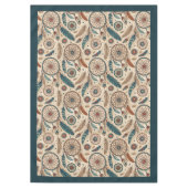 Nappe Plumes de dragueur de pastel autochtone tribal eth (Devant)