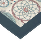 Nappe Plumes de dragueur de pastel autochtone tribal eth (Angle)