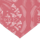 Nappe Plumes rustiques Inséparables Motif Cottage Lodge (Angle)