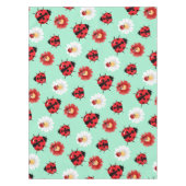 Nappe Pneuka rouge mignon point Ladybug fleur été Fille (Devant)
