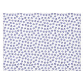 Nappe Poches de Doodle, Paws de Chien, Paws Bleus de Mar (Devant (Horizontal))