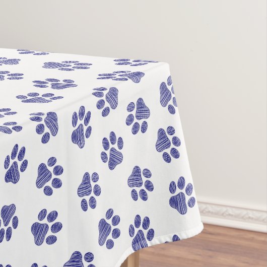 Nappe Poches de Doodle, Paws de Chien, Paws Bleus de Mar (In Situ)