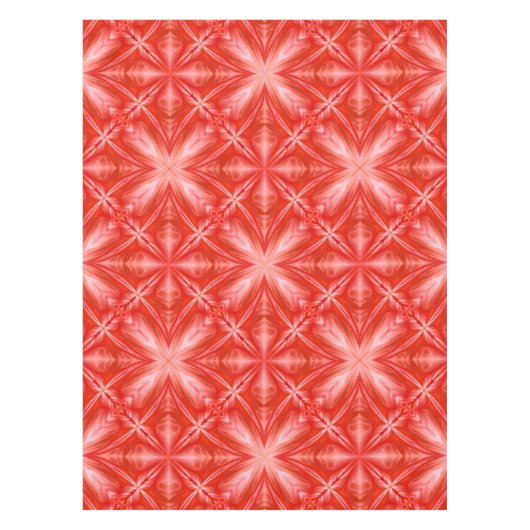 Nappe Poinciana Rouge Lait Blanc Nuageux Noir Design abs (Devant)