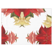 Nappe Poinsettia dessinée à la main (Devant (Horizontal))