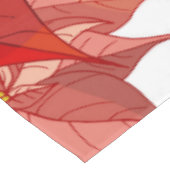 Nappe Poinsettia dessinée à la main (Angle)