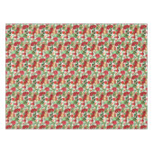 Nappe Poinsettia Floral Gold cloches Noël (Devant (Horizontal))