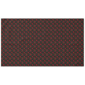 Nappe Poinsettias rouges sur le noir (Devant (Horizontal))