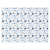 Nappe Point bleu vif et gras (Devant (Horizontal))