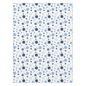Nappe Point bleu vif et gras (Devant)