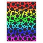Nappe Point de polka arc-en-ciel (Devant)