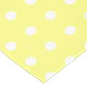 Nappe Point de polka jaune (Angle)