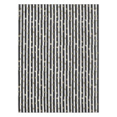 Nappe Point et bande noirs, blancs et dorés (Devant)