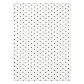 Nappe Point Polka noir/blanc -Couleur Arrière - plan mod (Devant)