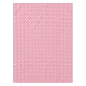 Nappe Point Polka rose (Devant)