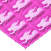 Nappe pointant des sirènes roses (Angle)