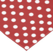 Nappe Pointe blanc rouge (Angle)