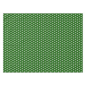 Nappe Pointe motif blanc vert carrelé (Devant (Horizontal))