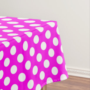Nappe Pointe motif rose carrelé blanc