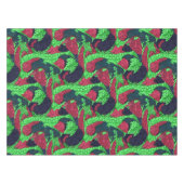 Nappe pointillisme sans couture cercles peints à la main (Devant (Horizontal))