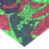 Nappe pointillisme sans couture cercles peints à la main (Angle)