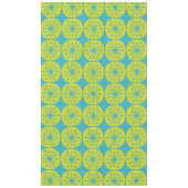 Nappe Points atomiques modernes du milieu du siècle Turq (Devant)