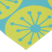 Nappe Points atomiques modernes du milieu du siècle Turq (Angle)